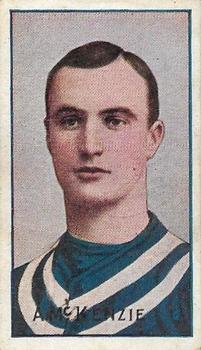 1907-08 Sniders and Abrahams Australian Footballers - Victorian League Players Series D #NNO Alec McKenzie Front